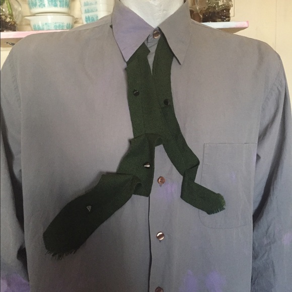 Up cycled re constructed art wear shirt - Picture 2 of 11